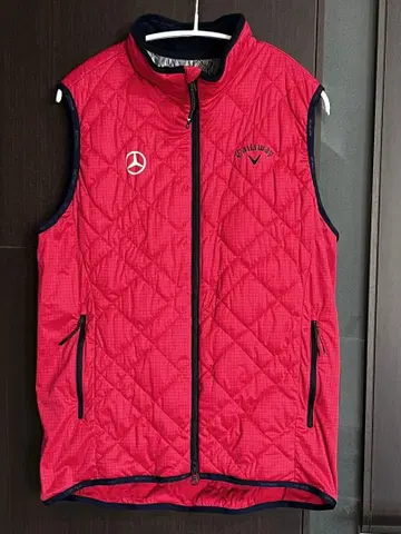메르세데스 벤츠 Callaway 남성용 베스트 L 사이즈 레드