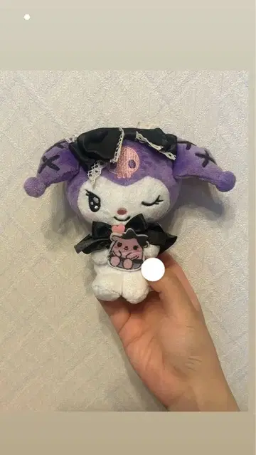 쿠로미 쿠로미 복권 봉제 인형 키링 마스코트