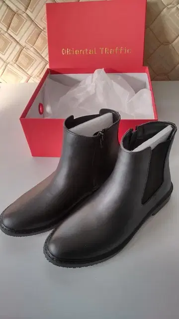 ORIENTAL TRAFFIC 레인부츠 LADY 블랙 23-24cm