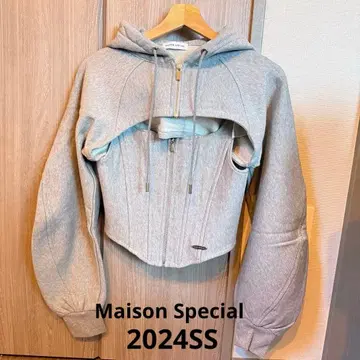 멀티 웨이 코르셋 후드티 [ MAISON SPECIAL ]