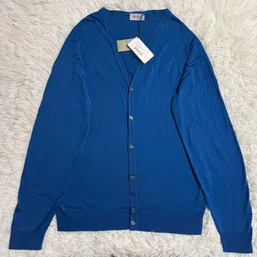[ 미사용 새상품 ] 존스메들리 가디건 블루 XXL 사이즈