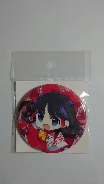 동방 Project 하쿠레이 레이무 글리터 캔뱃지 미개봉 새상품