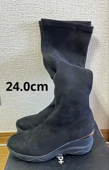 다이애나 롱 부츠 24.0cm 블랙