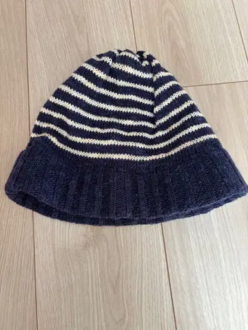 clipper casual 새상품 스트라이프 니트 모자 영국제