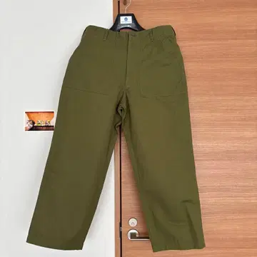 HTS COTTON/LINEN KERSEY BAKER PANTS