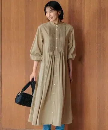 [ 23구 ] 빈티지 라이트 타프타 부잠 원피스 32