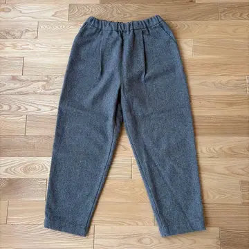 UNIVERSAL TISSU 울 허리밴딩 캐주얼 팬츠