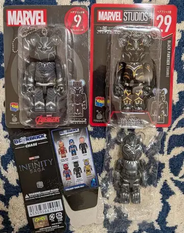 [ 베어브릭 블랙팬서 3종류 ] 해피 복권 CHASE