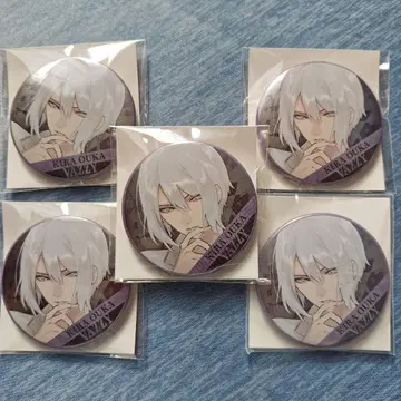 키라 호오카 캔 배지 5개 세트