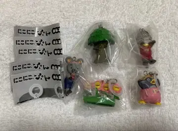 가챠가챠 니코니코푼 메지루시 액세서리 전 5종 컴플리트 세트