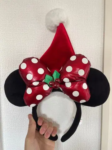 미니 마우스 산타 모자 2013년