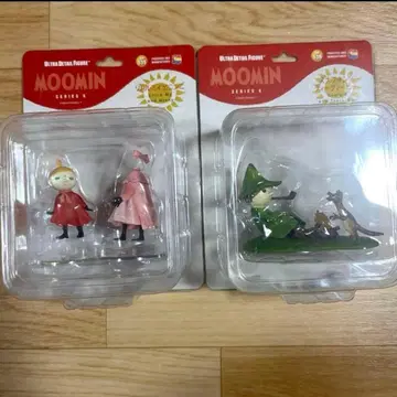 무민 울트라 디테일 피규어 2개 세트