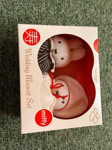 miffy 웨딩 마스코트 세트