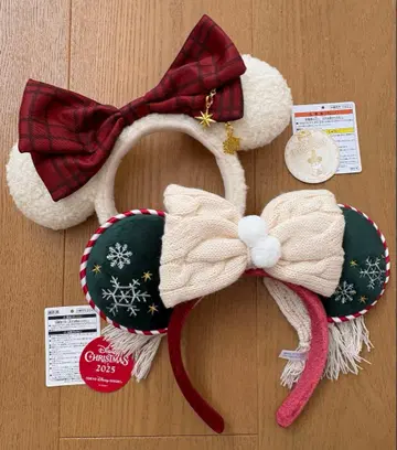 디즈니 크리스마스 머리띠 한정판