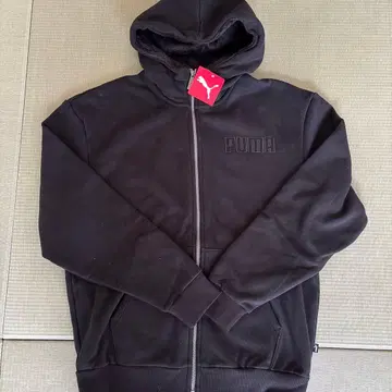 PUMA 블랙 후드티 M 사이즈