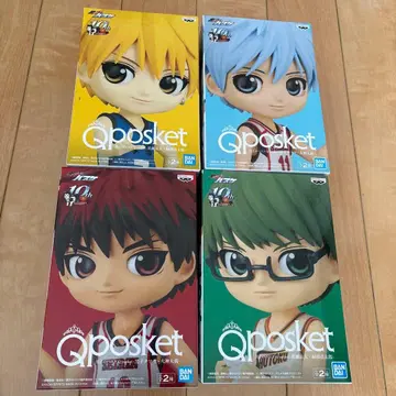 쿠로코의 농구 Qposket 피규어 4체 세트