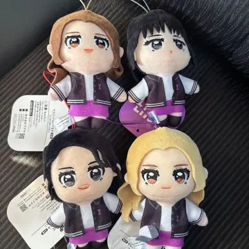 IS:SUE GiGO 마스코트 봉제 인형 4종 세트