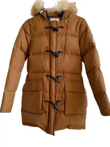 론 헤르만 x 케이프 하이츠 더플 다운 XS 브라운 더플 다운