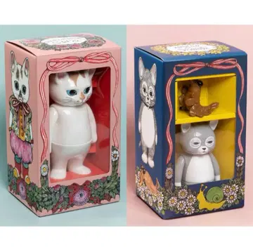 보리스 잡화점 히구치 유코 코하루의 인형 냥코와 아노마로의 인형 세트