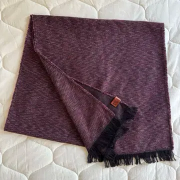 카라쿠리 직조 적자색 시노노메 머플러 스톨