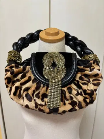 LARA BOHINC 라라보힌크 백 레오파드 faline