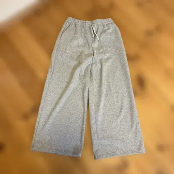 그레이 와이드 이지 팬츠