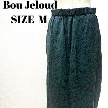 Bou Jeloud 꽃무늬 롱 스커트 M [ 56 ]