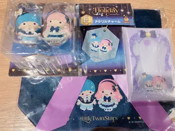 happy 복권 리틀트윈스타 키키라라 산리오 피규어 세트