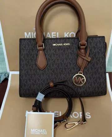 MICHAEL KORS 브라운 숄더백