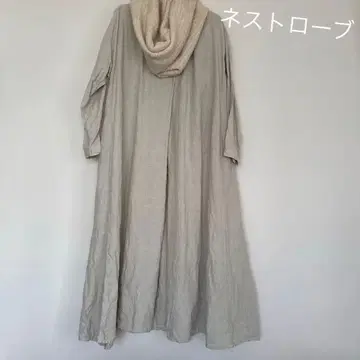 nest Robe 네스트로브 2WAY 맥시 길이 원피스 린넨 옅은 그린