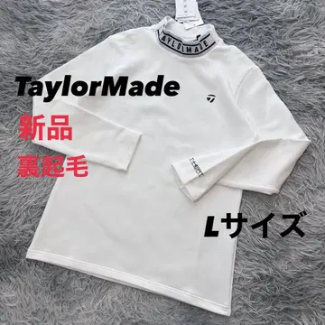 새상품 테일러메이드 모크넥 긴팔 셔츠 속기모 화이트 L 사이즈