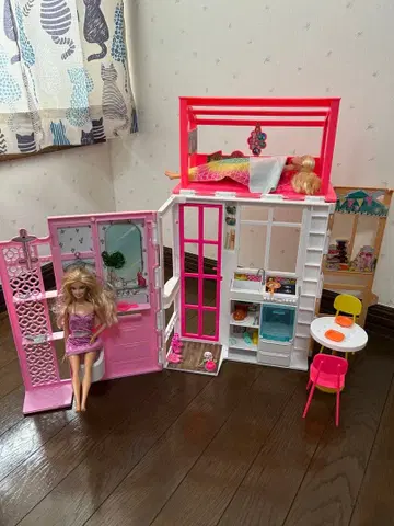 바비 하우스 핑크