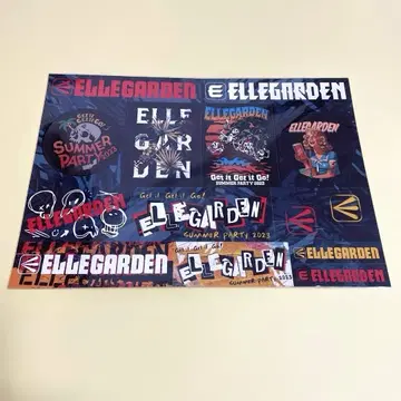 ELLEGARDEN 스티커 시트
