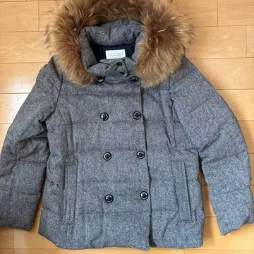 MACKINTORH PHILOSOPHY 그레이 다운 자켓 퍼 포함