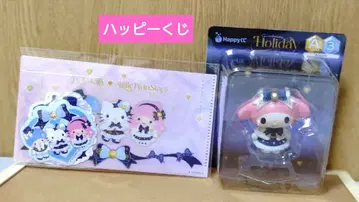 산리오 Happy 복권 A상 마이멜로디 H상 스티커 키티 키키라라