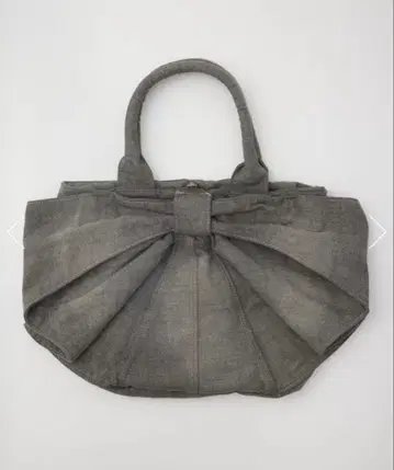 RODEO CROWNS WIDE BOWL 리본 데님 토트백