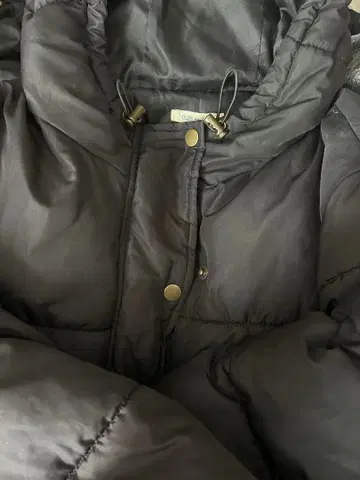 OLIVE des OLIVE 블랙 다운 자켓