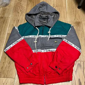 DI MAGGIO 퍼 안감 와펜 디자인 후드티 자켓 여성용