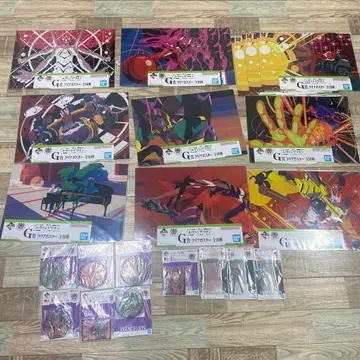 제일복권 에반게리온 ~야마토 작전! 클리어 포스터 러버 아크릴 스탠드