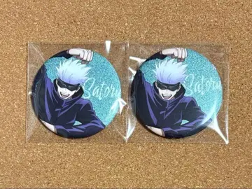 주술회전 고죠 사토루 글리터 캔뱃지