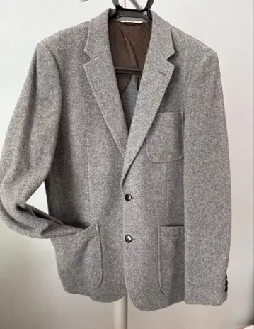 그레이 울 자켓 48 사이즈