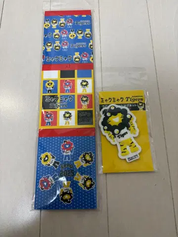 한신 타이거즈 미야쿠미야쿠 마그넷 메모장 3P 세트