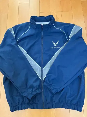 미군 U.S.AIR FORCE PTU 자켓 NAVY 후드 부착