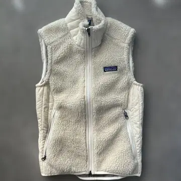 파타고니아 플리스 베스트 아이보리