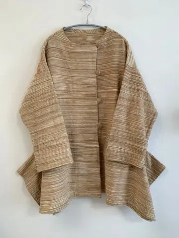 우사토 usaato 우사토의 의류 코트 수직 초목 염색 수직 직조 우사토