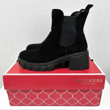 [ 스케쳐스 ] 스웨이드 사이드 고어 부츠 TOP NOTCH 숏부츠