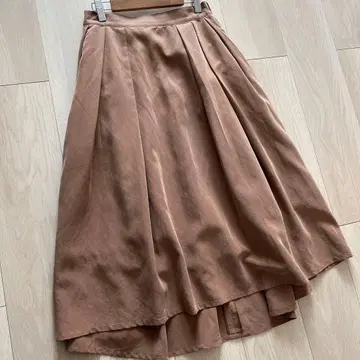 ina 베이지 플레어 스커트