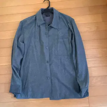 유니클로 브러쉬드 트윌 오버 셔츠 셋업