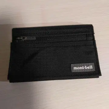mont-bell 몽벨 트레일 와렛 미니 지갑 블랙