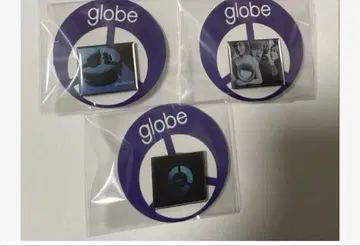 globe 핀 배지 3개 세트 카푸토이